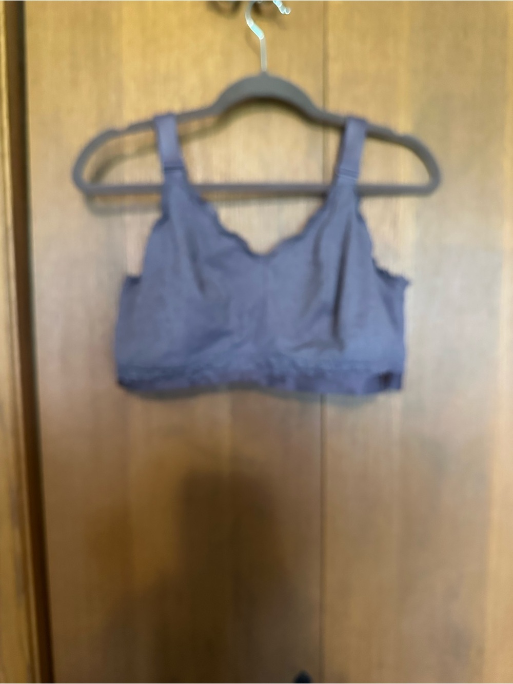 Cacique Soft Wireless Bralette - Lavender Purple